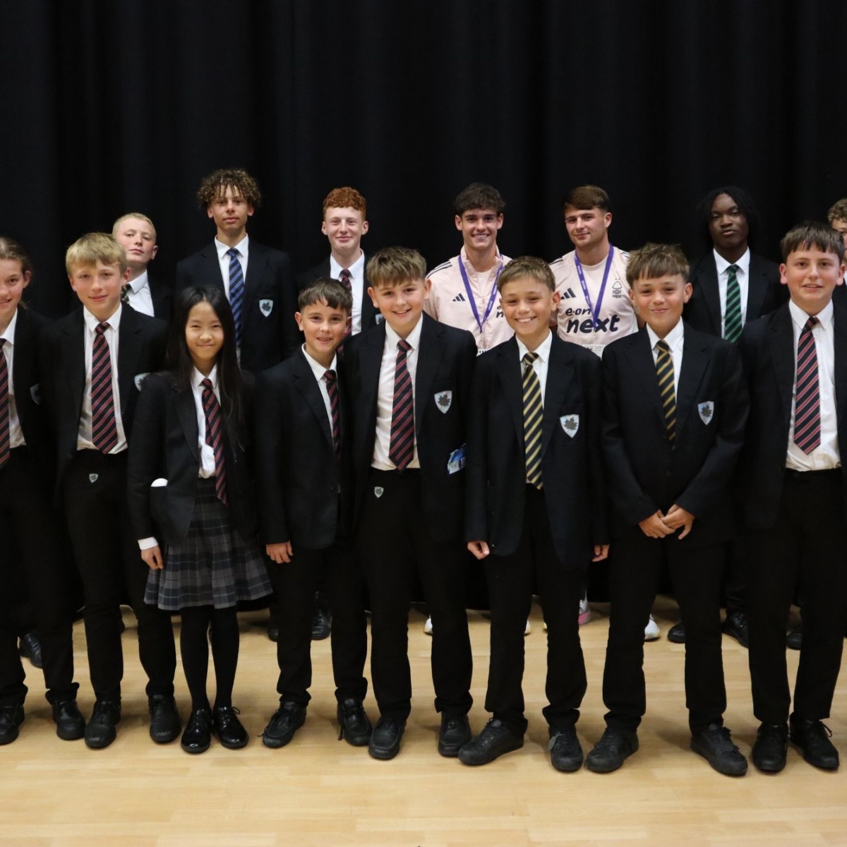 South Nottinghamshire Academy - Nottingham Forest B Team Players Visit